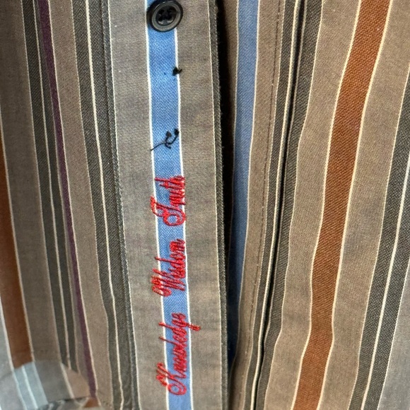 Robert Graham Men’s Long Sleeve Size L - Picture 4 of 5